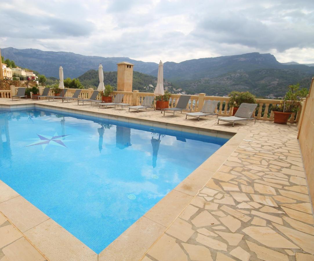 Apartamento Casa Sol With Private Terrace, Garden, Pool, Beautiful View Puerto de Sóller Exterior foto