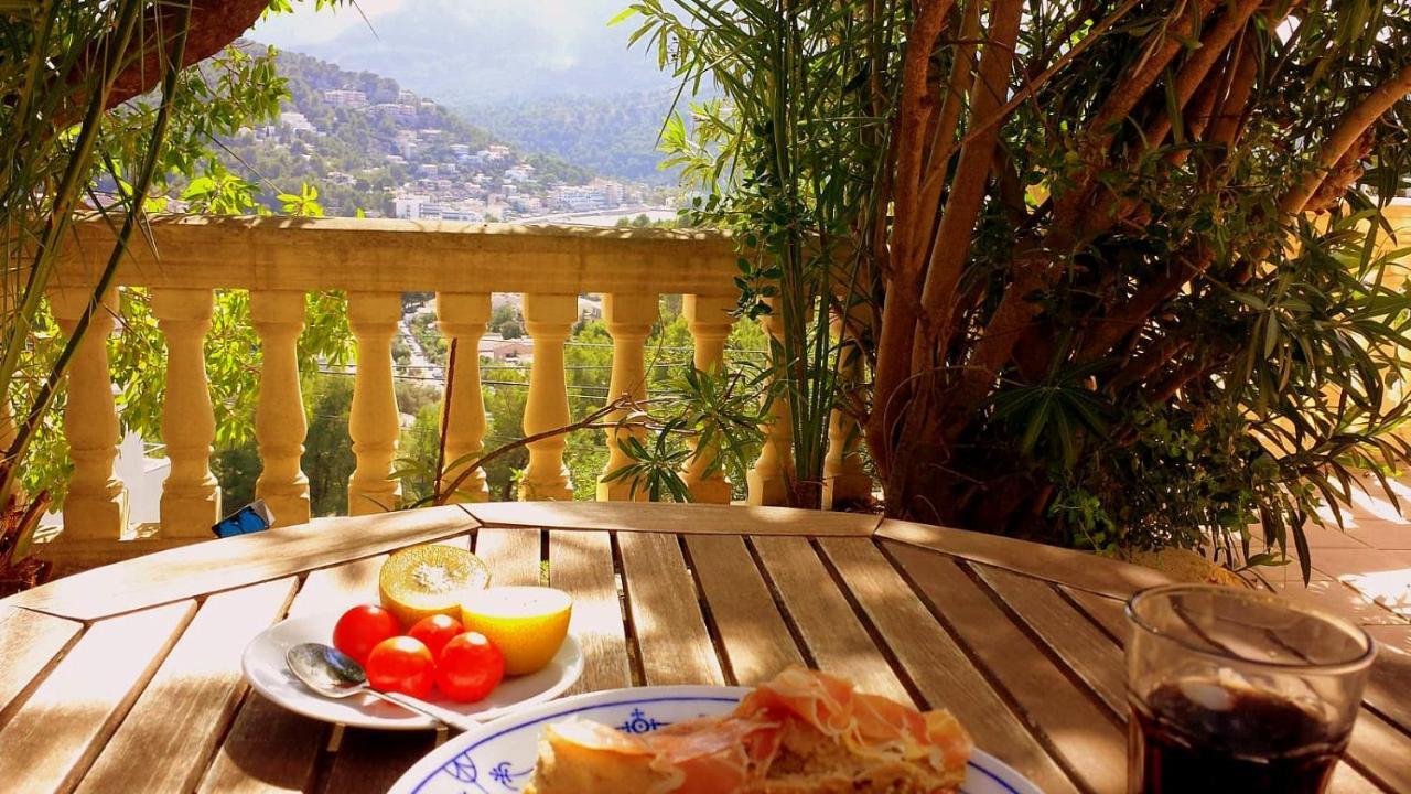 Apartamento Casa Sol With Private Terrace, Garden, Pool, Beautiful View Puerto de Sóller Exterior foto
